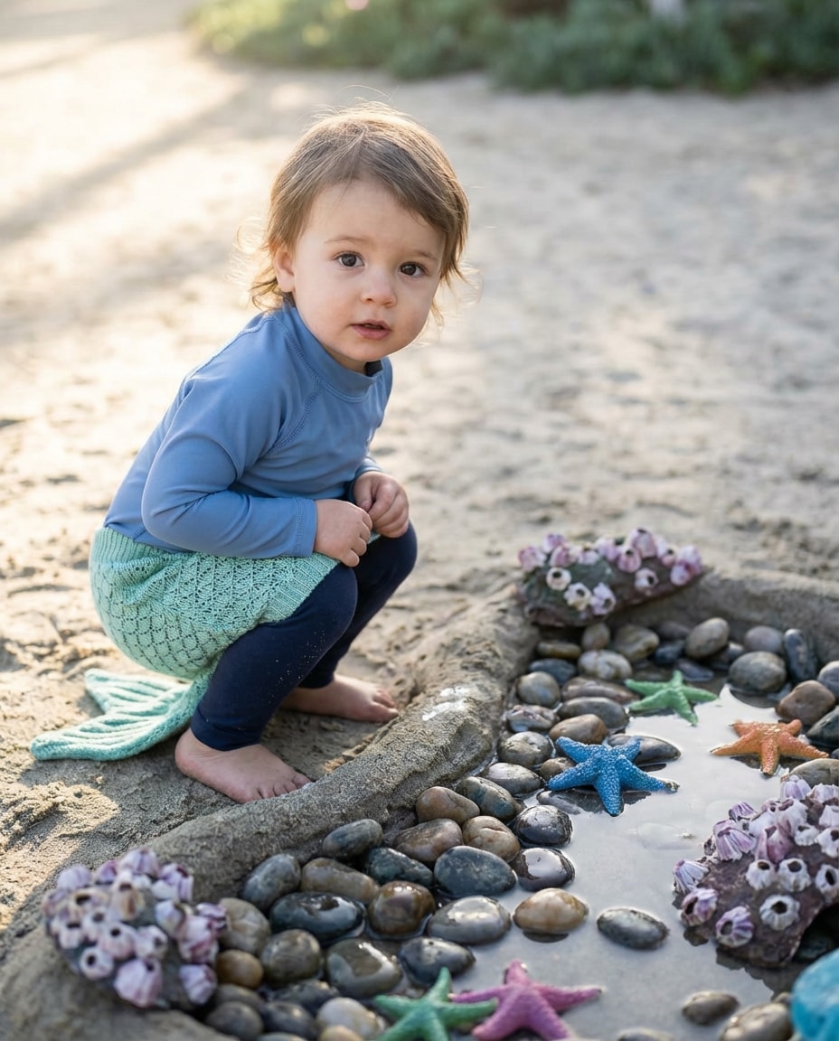 Toddler Tide Pool Set AI portrait