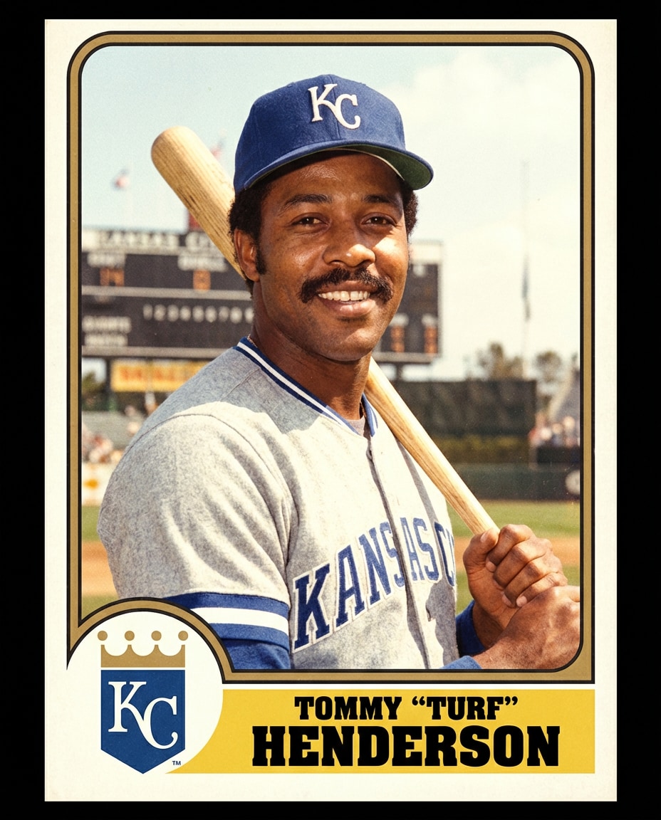Vintage Card Look AI portrait — Gemini AI Baseball Photo Prompts