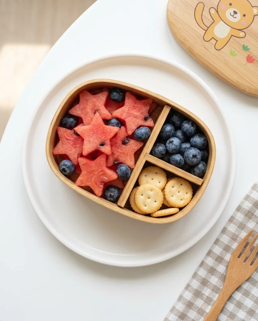 Bento Lunch Box AI portrait example — Copy-Paste Free Gemini and ChatGPT AI Watermelon Image Prompts