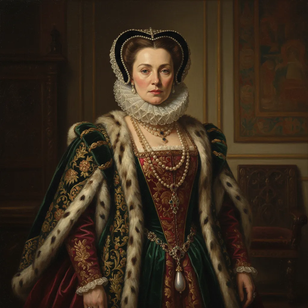 Tudor Dynasty Royal Court AI Portrait AI portrait example — Fine Art & Painting