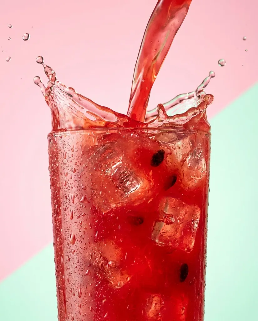 Watermelon Juice Pour AI portrait example — Copy-Paste Free Gemini and ChatGPT AI Watermelon Image Prompts